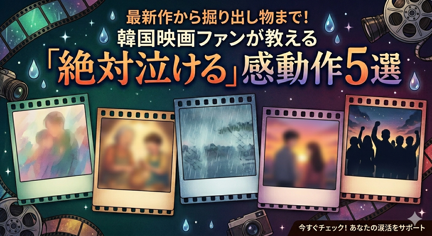 最新作から掘り出し物まで！韓国映画ファンが教える「絶対泣ける」感動作5選